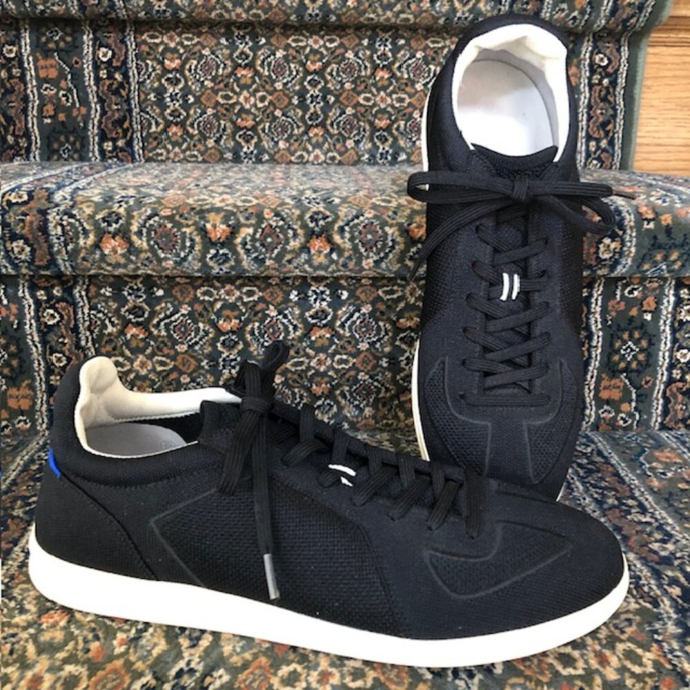 Rothy's Men's "The RS01 Sneaker" Shoes, Black - Size 12